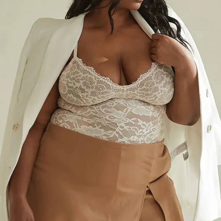 Shaping Lace Shapewear Bodysuit