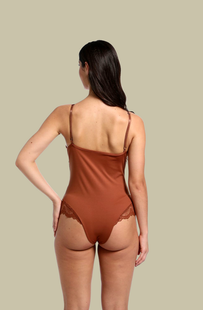 Sculpting Lace Shapewear Bodysuit